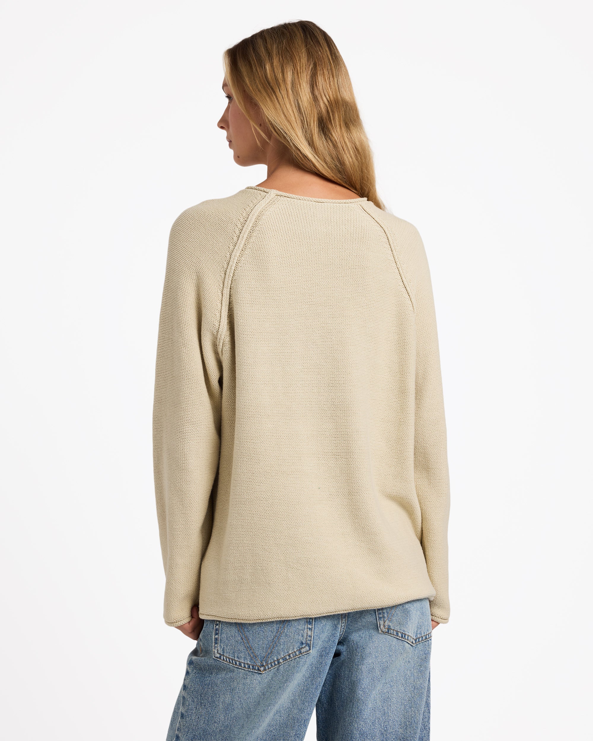 Womens Ivy Raglan Crew Neck