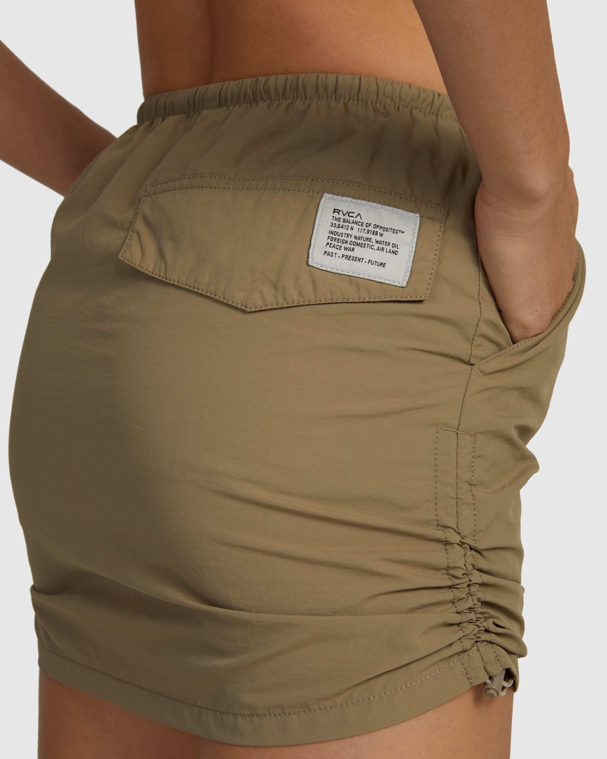 Womens Cargo Mini Skirt