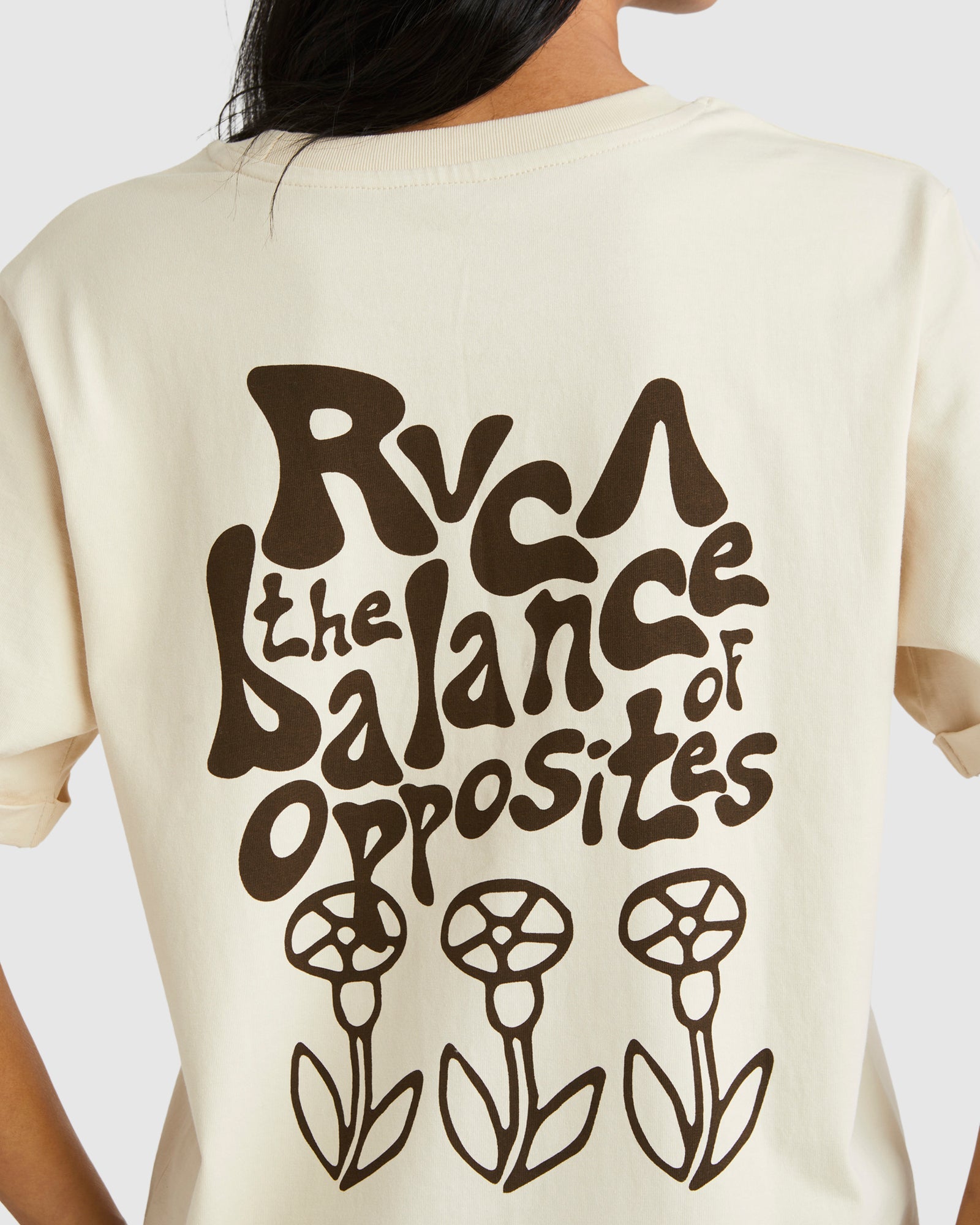 All In A Row Cuffed T-Shirt