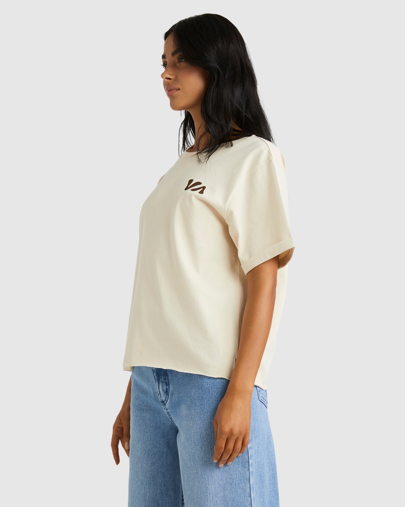 All In A Row Cuffed T-Shirt