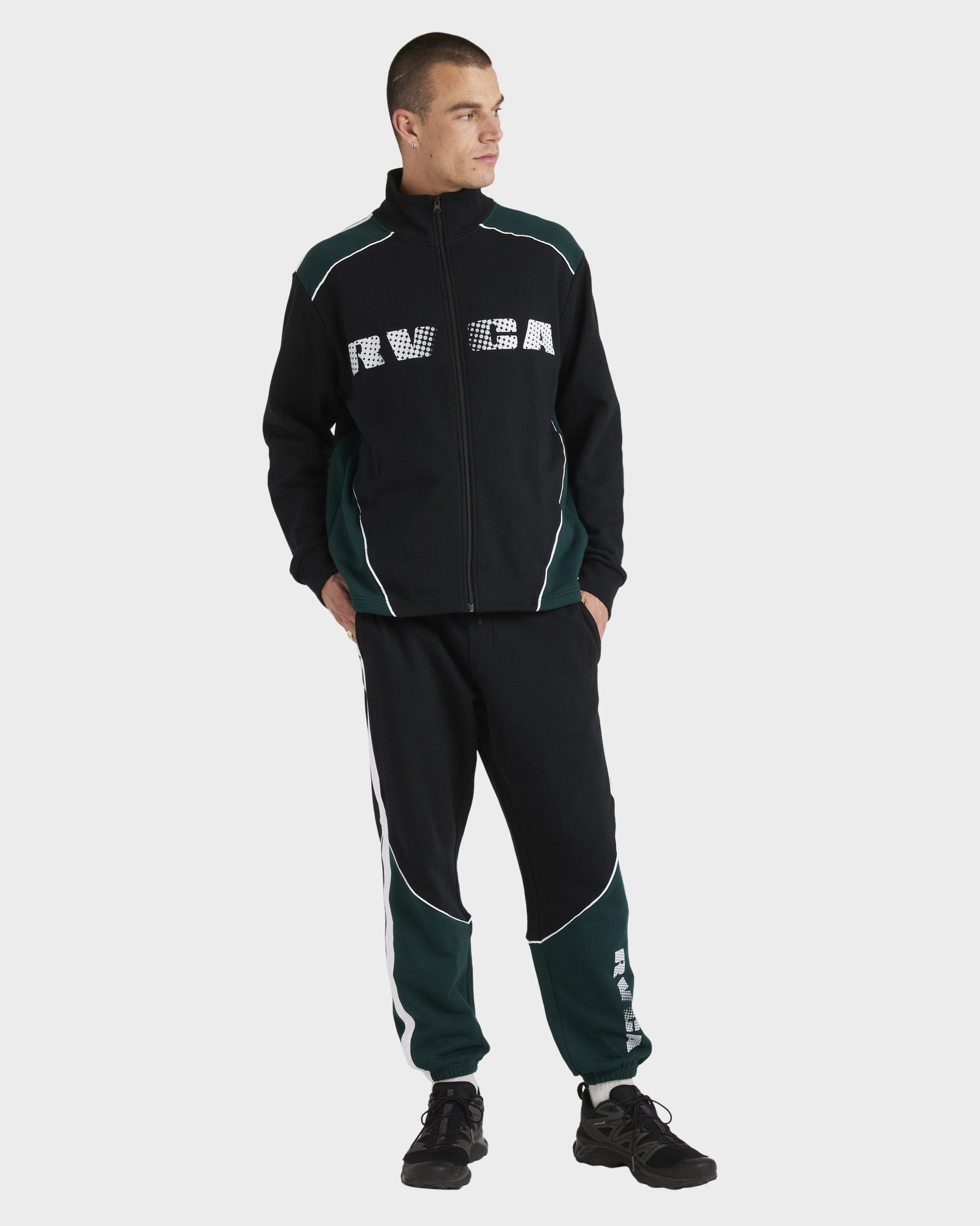 Mens RVCA Panelled Jacket