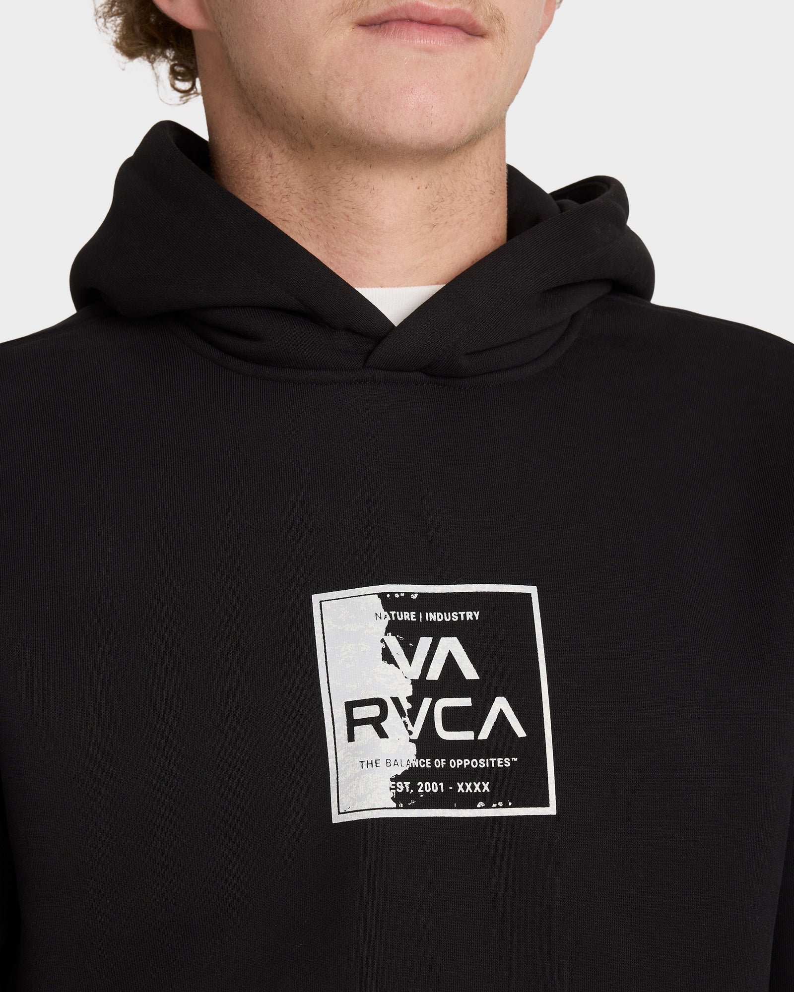 Mens Va Torn Pullover Hoodie
