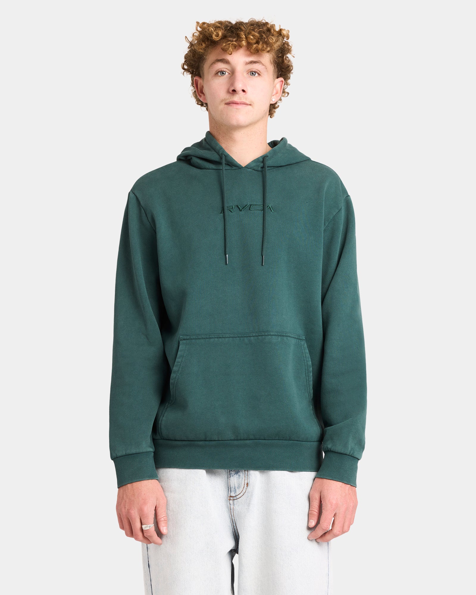 Mens Track Pullover Hoodie