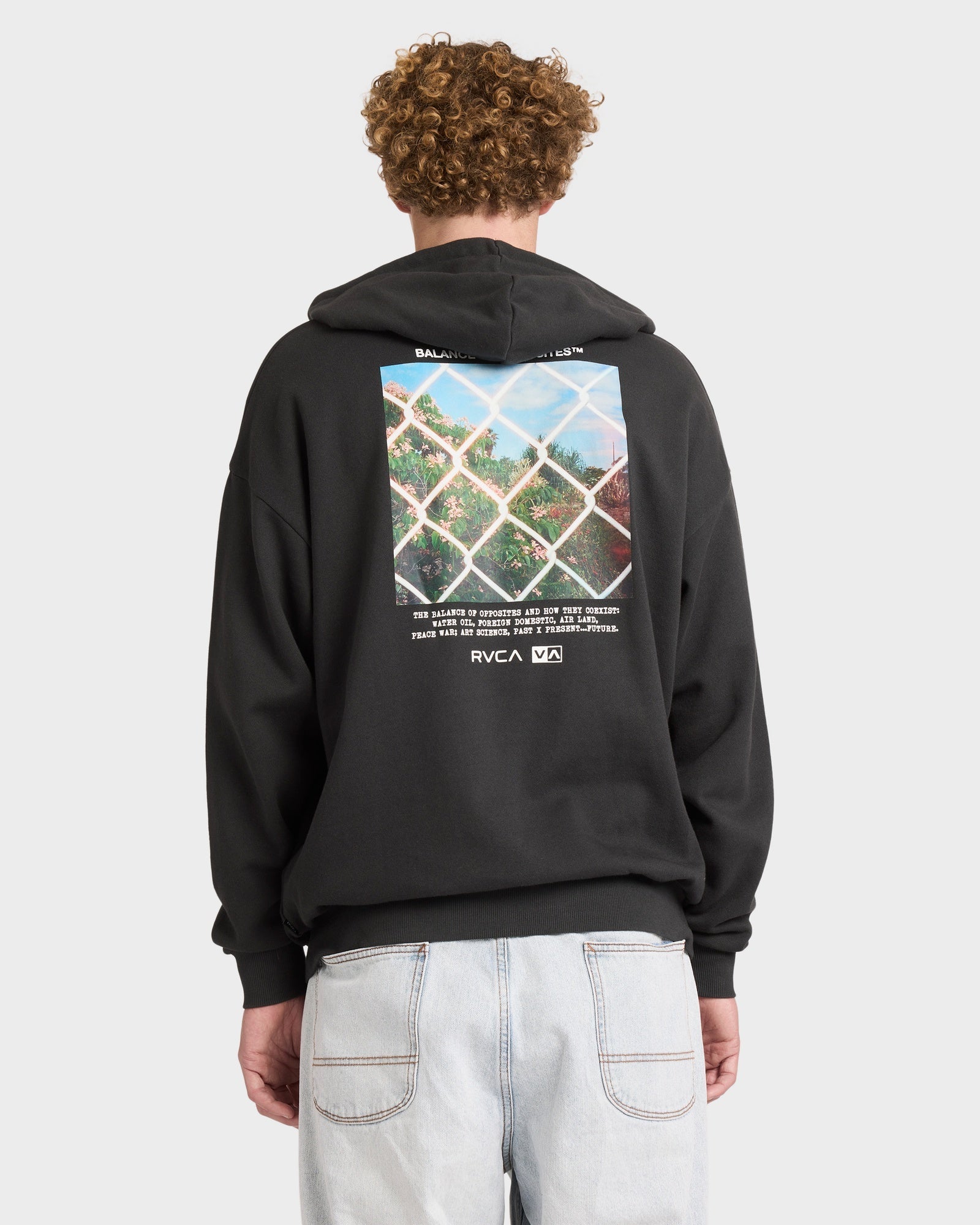 Mens Thru View Pullover Hoodie
