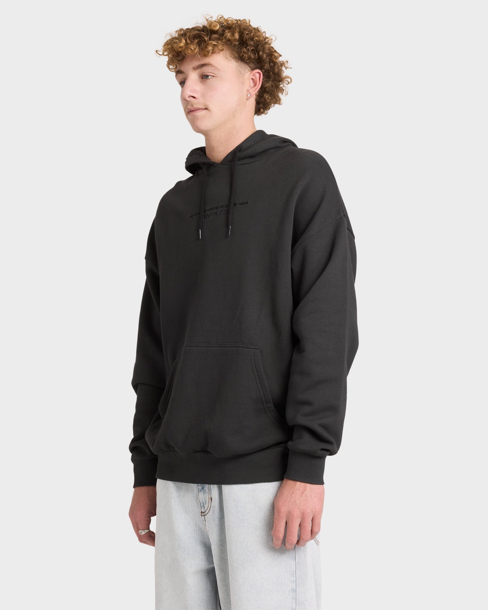Mens Thru View Pullover Hoodie