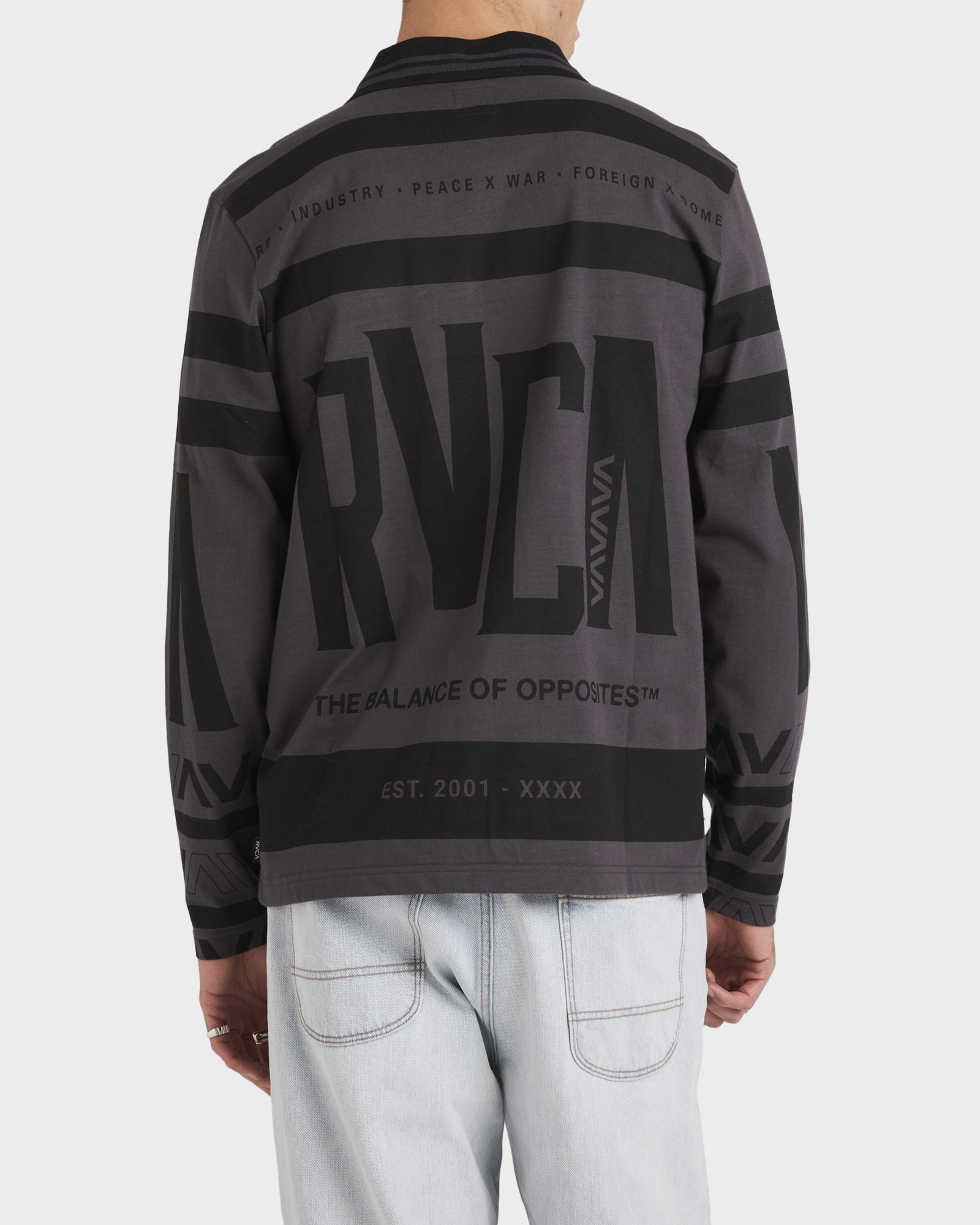 Mens All Brand Polo Long Sleeve Shirt