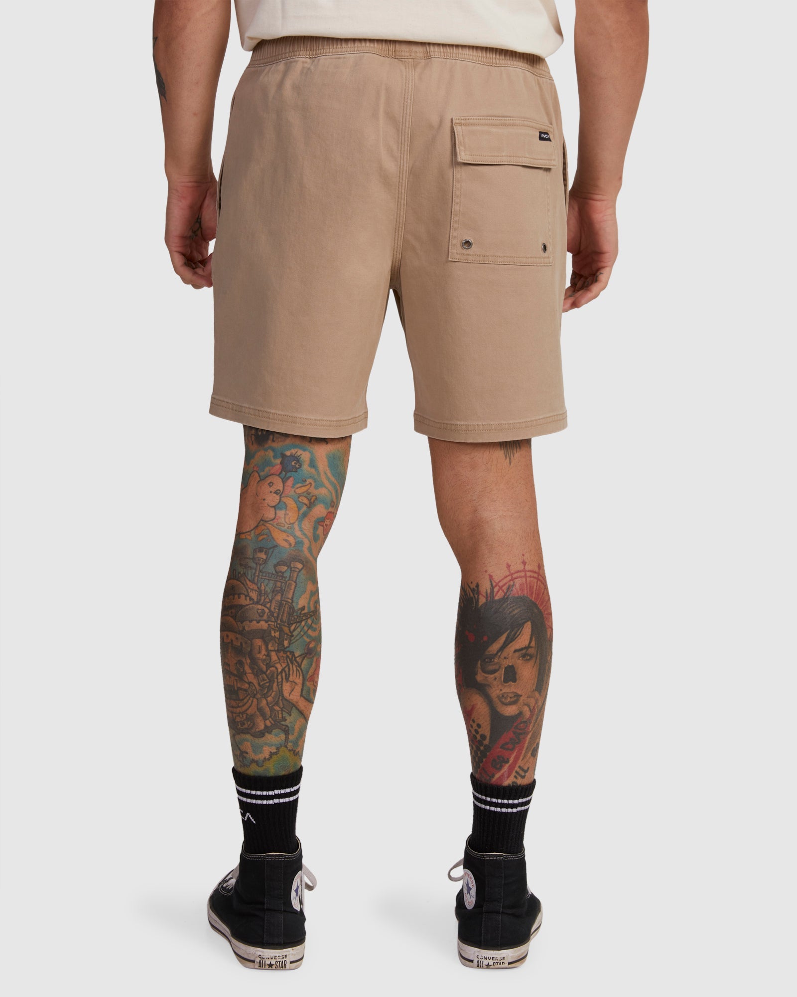 Mens Escape Elastic Exotica Walkshorts