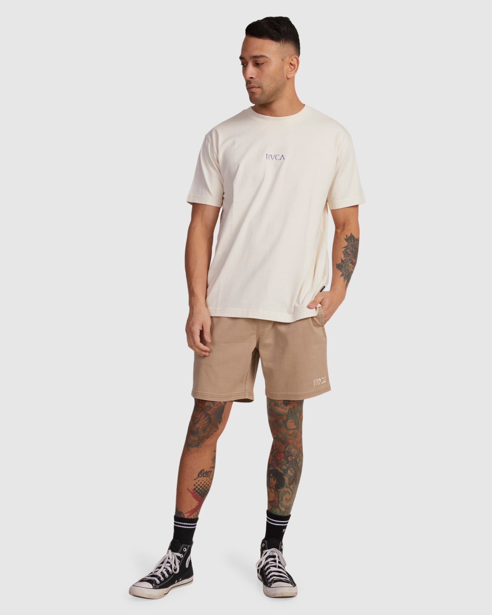 Mens Escape Elastic Exotica Walkshorts