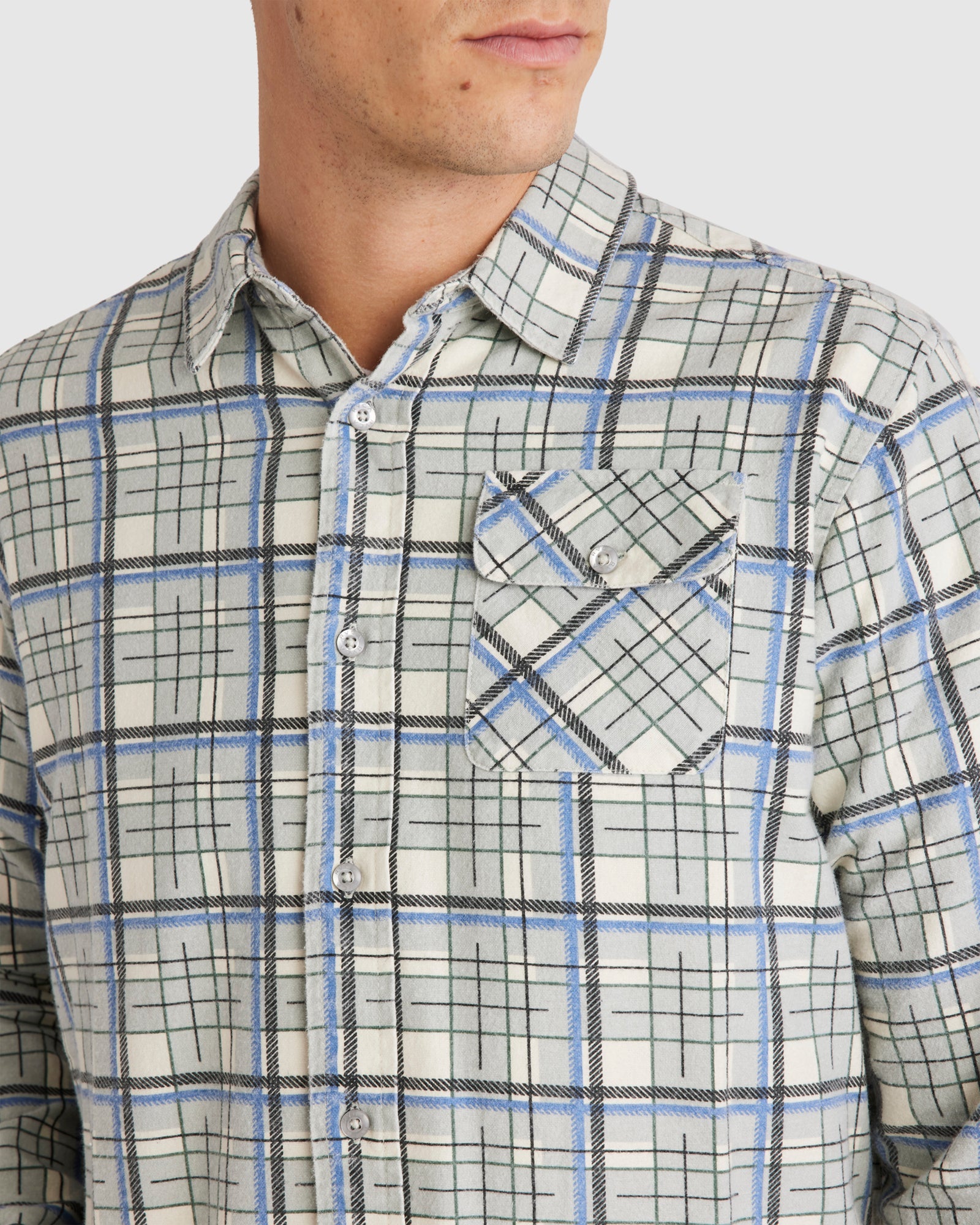 Mens Treets Long Sleeve Shirt