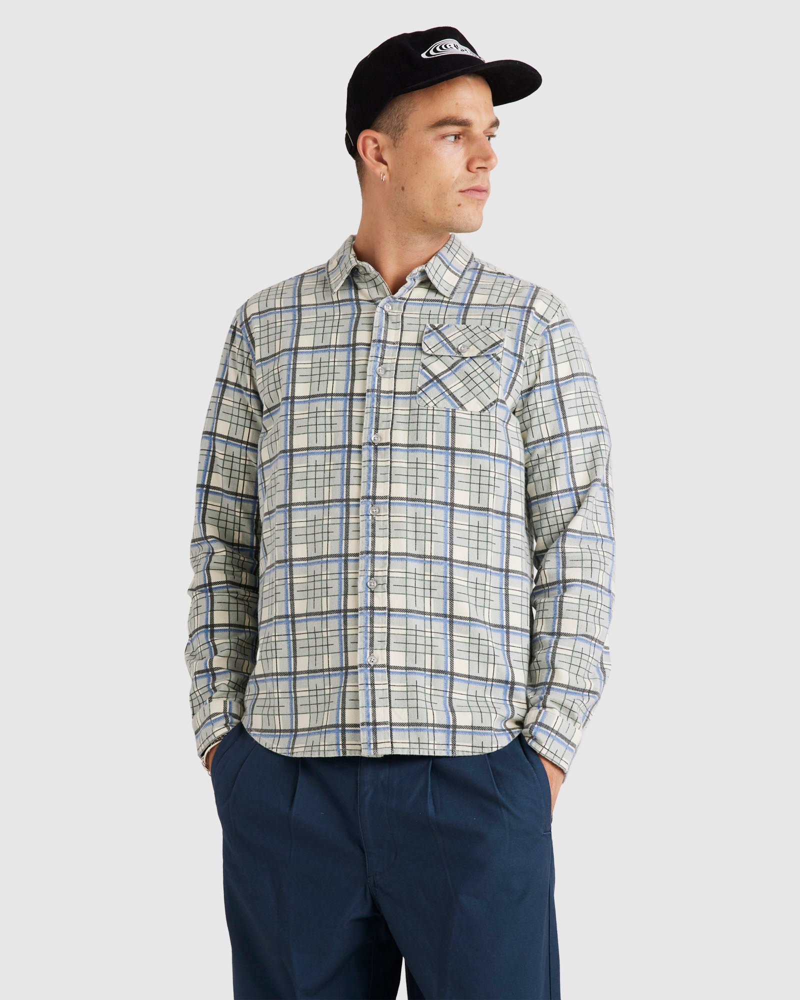 Mens Treets Long Sleeve Shirt