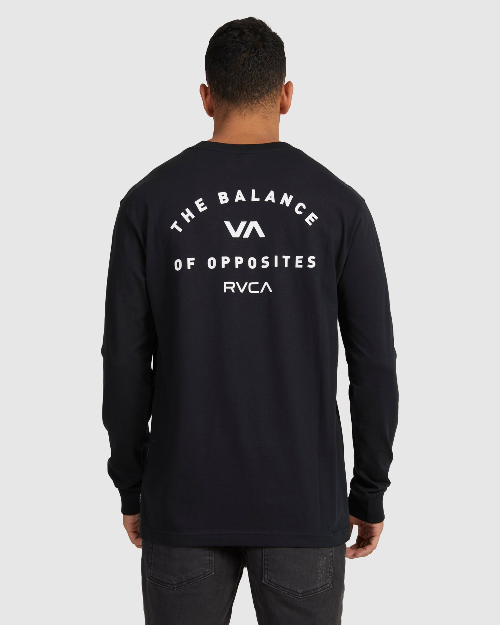 Mens VA Arch Long Sleeve T-Shirt