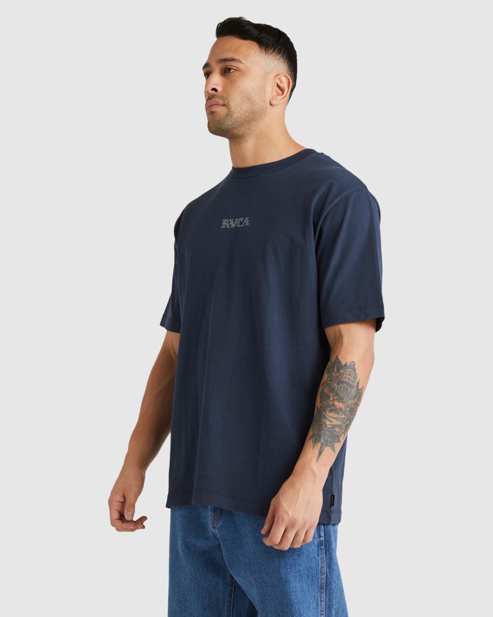 Mens RVCA County Baggie T-Shirt
